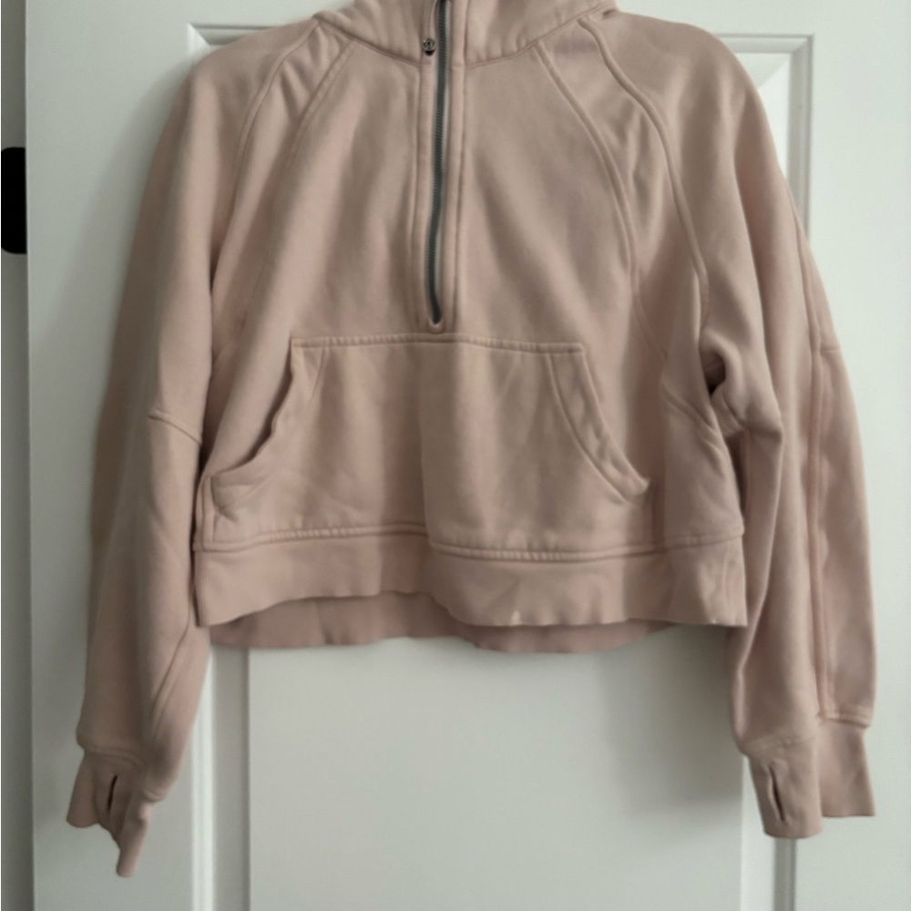 Lululemon Scuba Half Zip Crop